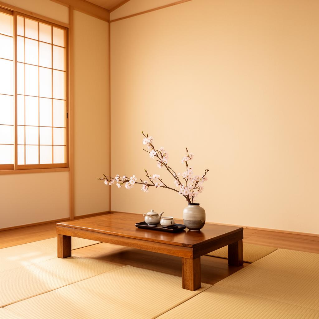 Zen-Atmosphäre für ganzheitliche Shiatsu-Behandlung